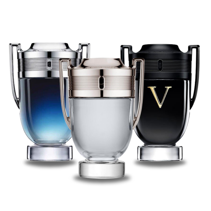 Juego de 3 perfumes | Paco Rabanne INVICTUS LEGEND, INVICTUS, INVICTUS VICTORY 100 ml