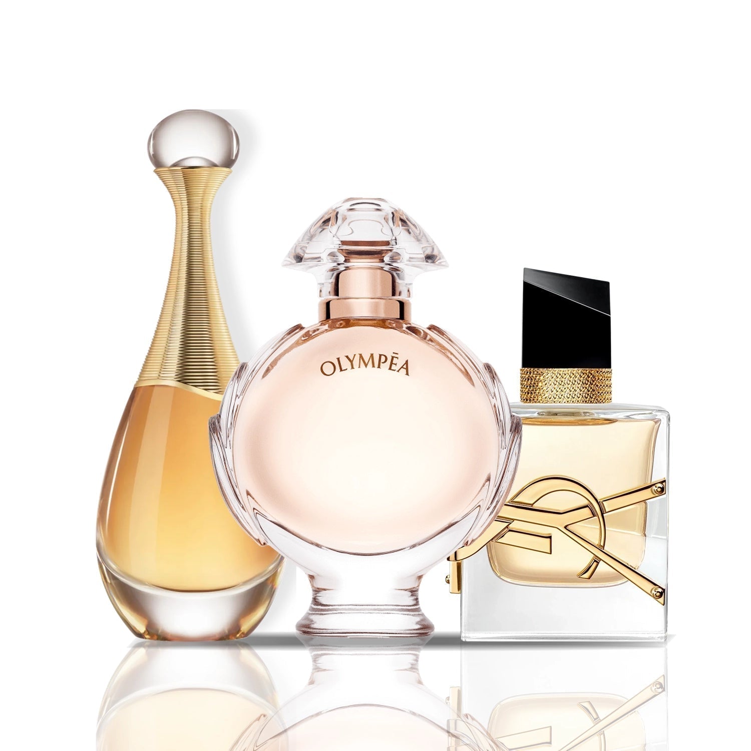 Juego de 3 perfumes | Good Girl + Libre + J'Adore - 100 ml